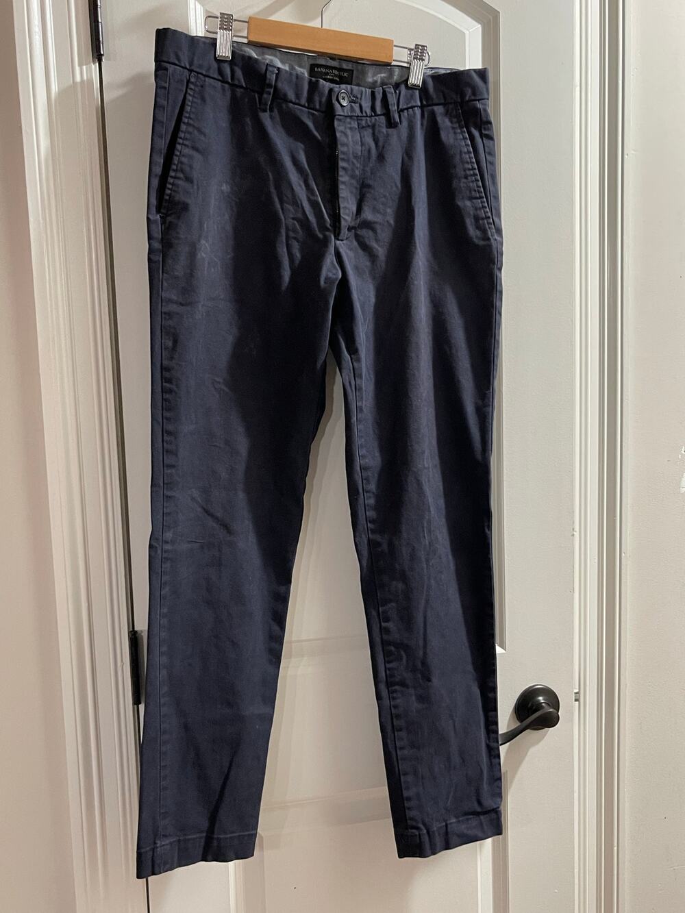 Banana Republic Mason Chino Pants Mens 31x30 GUC